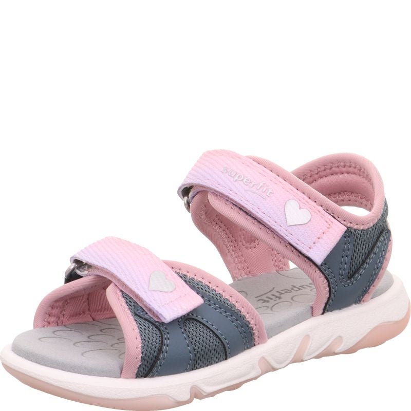 Superfit PEBBLES Sandal - Material: TextilSonstigesMaterial in Blue