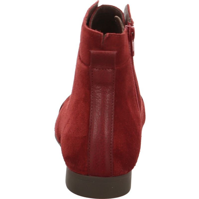 Think GUAD2 Ankle boot - Material: Leather in Red