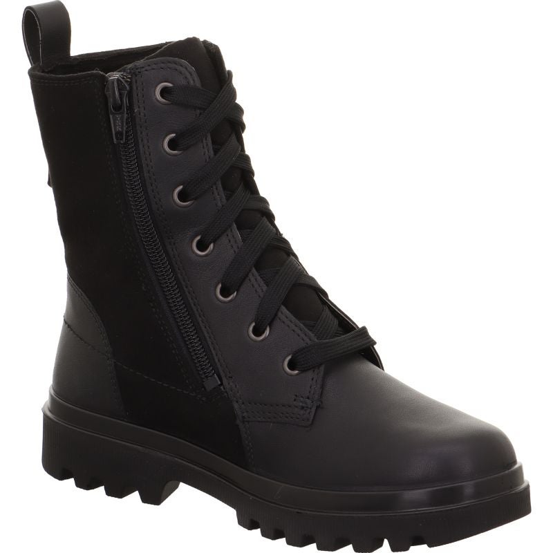 Superfit ABBY NOVA Mädchen Stiefel - Material: Leder/Textil in Schwarz