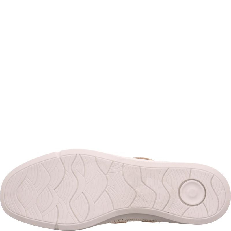 legero LUCCA Damen Ballerina - Material: Leder/Textil in Beige