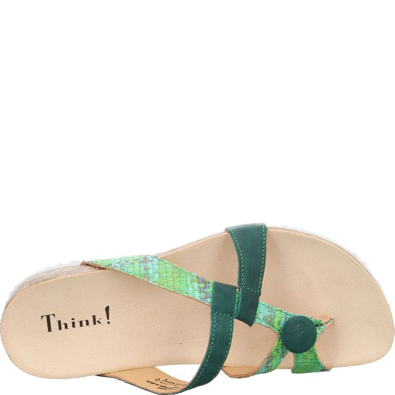 Think JULIA DAMEN Woman Mules - Material: Leather in Multi Colour