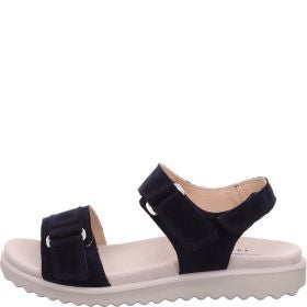 legero SAVONA Damen Sandale - Material: Leder in Blau