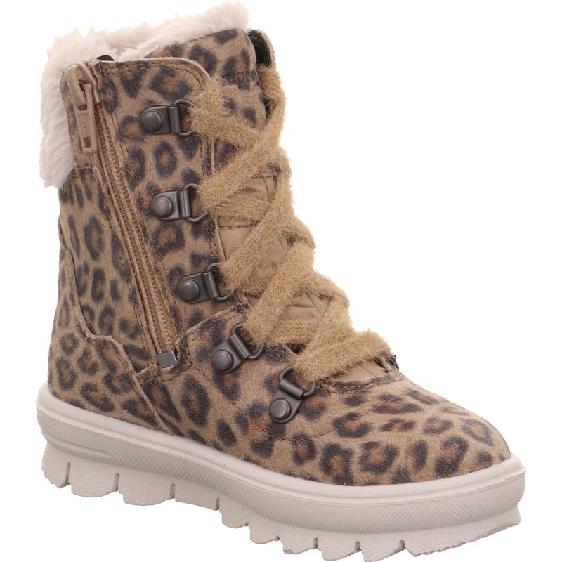 Superfit FLAVIA Boots - Material: Leder/Textil in Braun