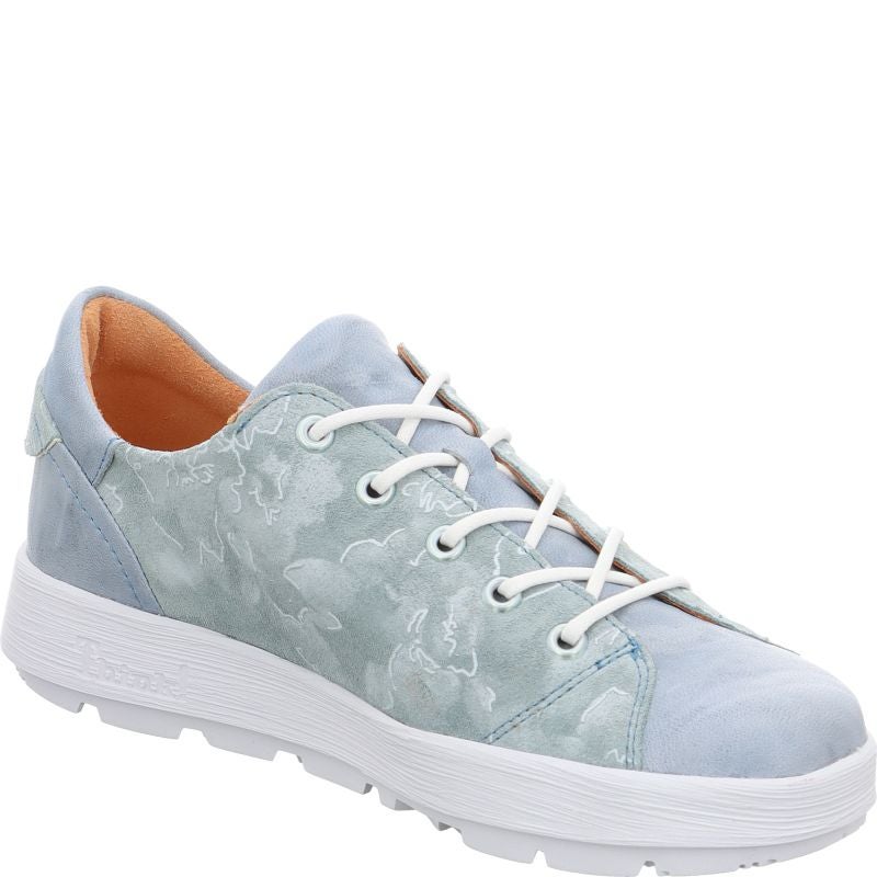 Think COMODA Lace up shoe - Material: Leather in Blue