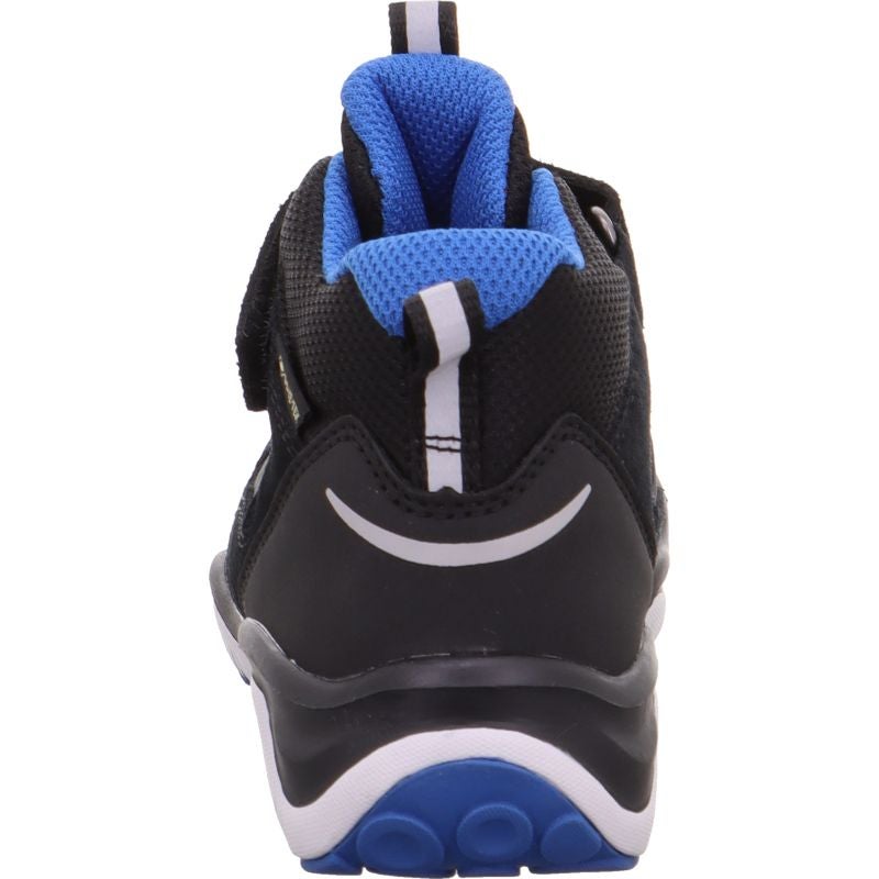 Superfit SPORT5 Unisex, Jungen Sneaker high - Material: Leder/Sonstiges Material/Textil in Schwarz