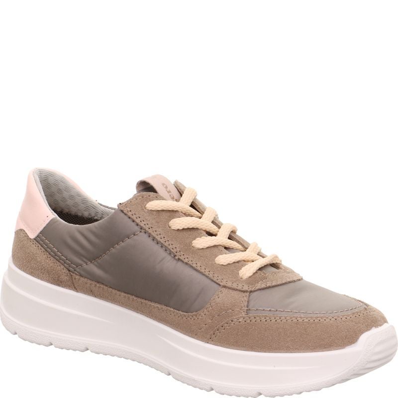 legero SPRINTER Damen Sneaker low - Material: Leder/Textil in Beige
