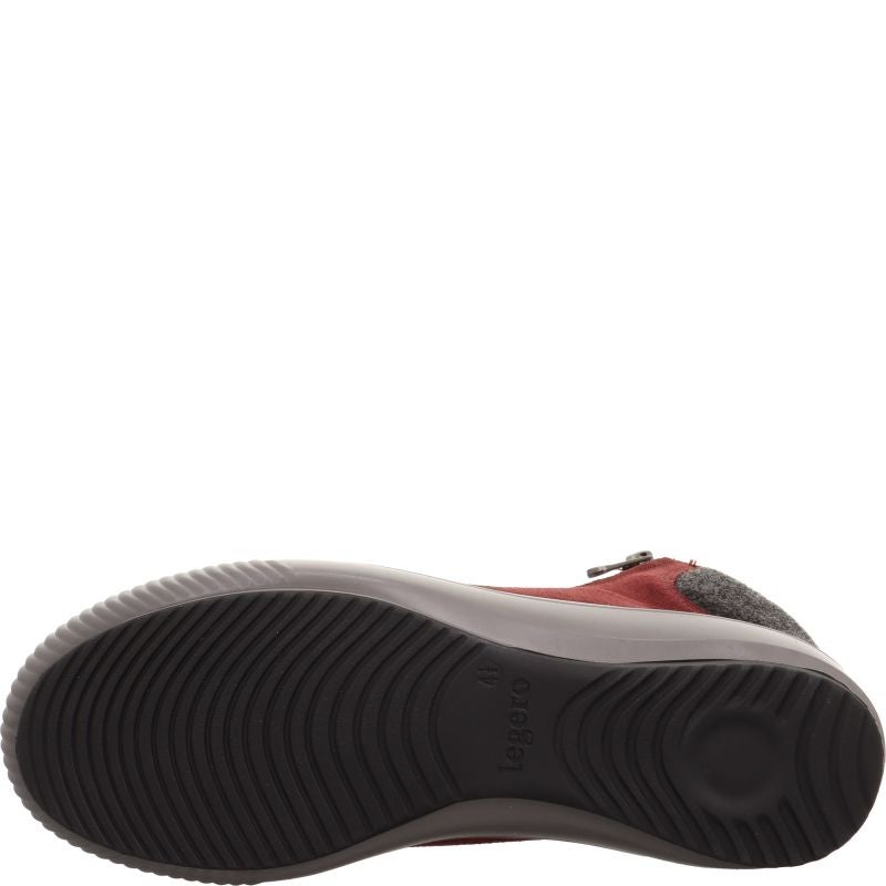 legero TANARO 5.0 Damen Sneaker high - Material: Leder in Rot