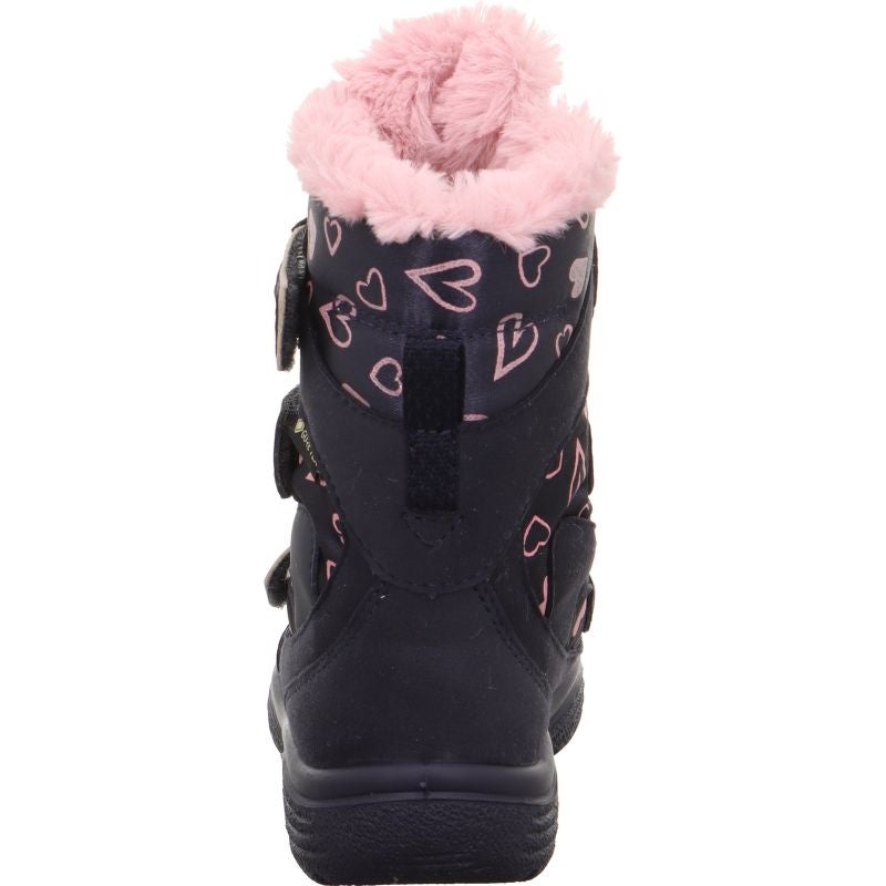 Superfit CRYSTAL Girls Boot - Material: Leder/Sonstiges Material/Texti in Blue