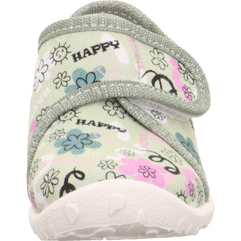 Superfit SPOTTY Girls Slipper - Material: Textile in Green