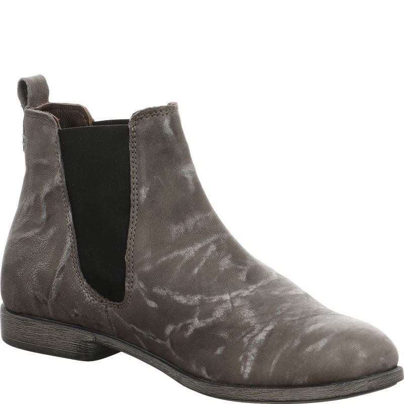 Think AGRAT Woman Cheslea boot - Material: Leather in Grey