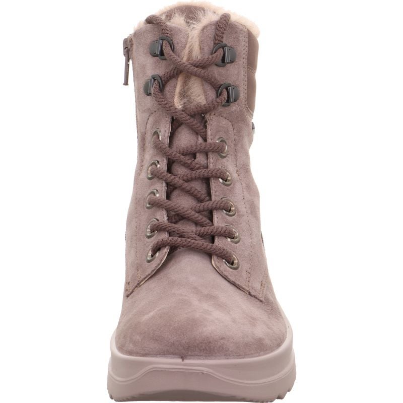 legero DREAMER Damen Schnürboots - Material: Leder in Rosa