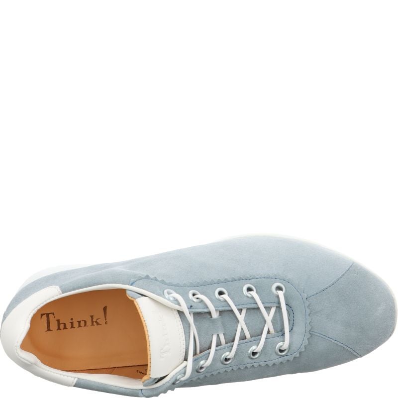 Think ALOA Sneakers low - Material: Leather in Blue