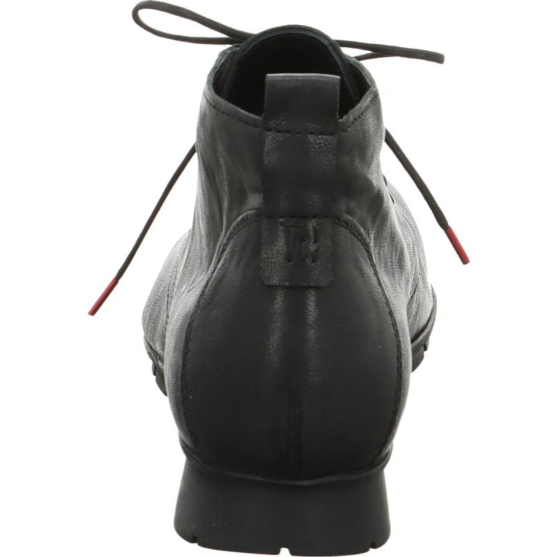 Think! MENSCHA Damen Ankle Boots - Material: Leder in Schwarz