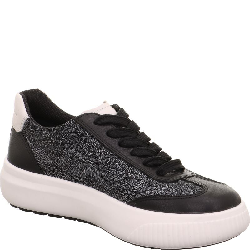 Legero T4 JUMP Damen Sneaker low - Material: Leder in Schwarz