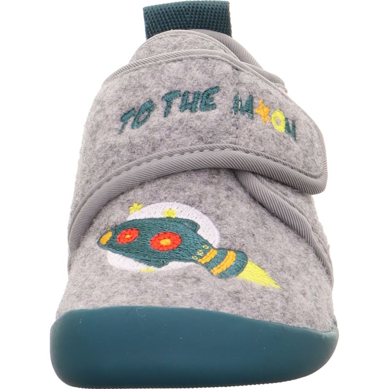 Superfit VENTI Jungen Hausschuh - Material: Textil in Grau