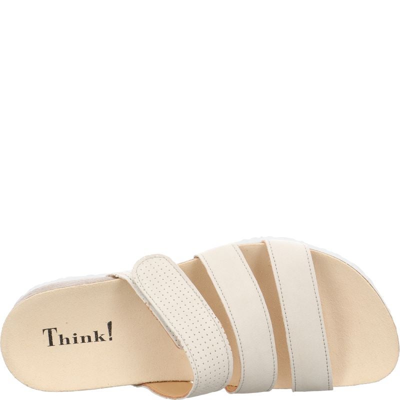 Think JULIA DAMEN  - Material: Leather in Grey