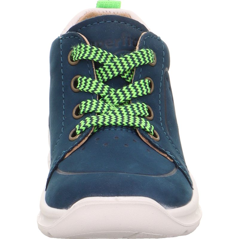 Superfit BREEZE Jungen Sneaker low - Material: Leder in Blau