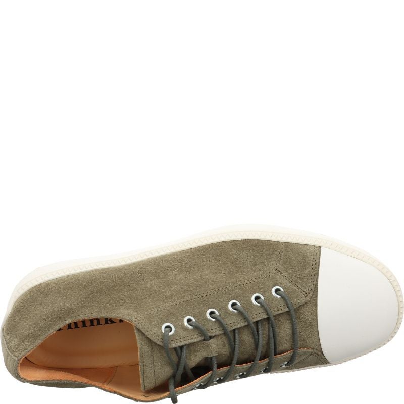 Think TURNA MEN Sneakers low - Material: Leather in Olive