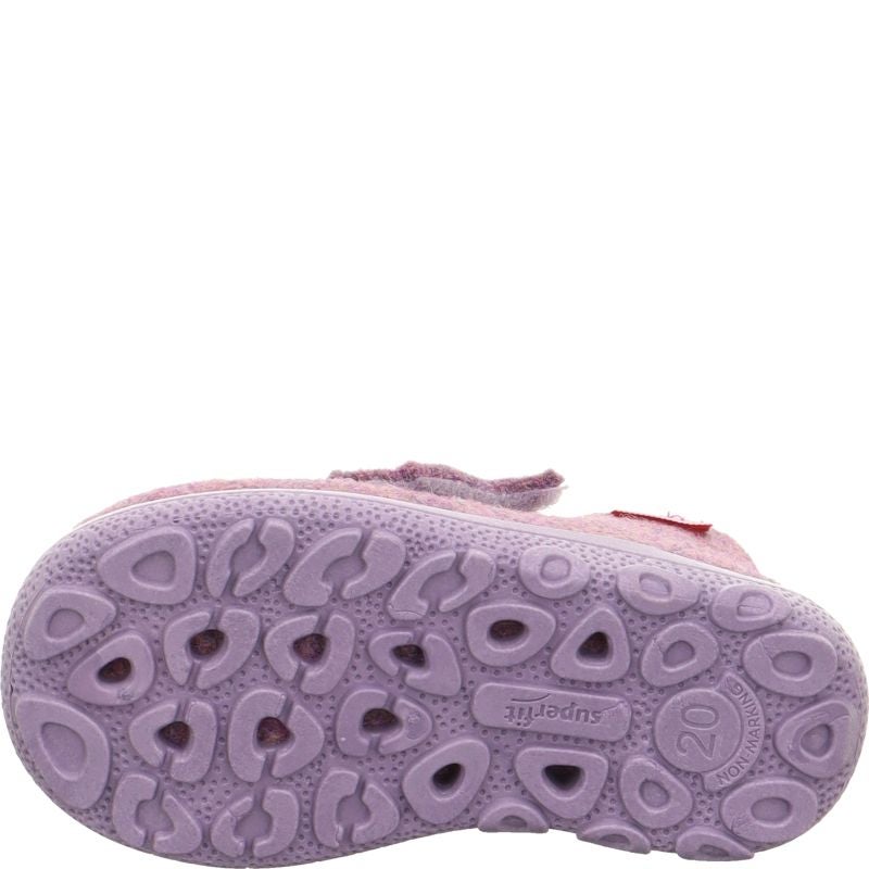 Superfit HAPPY OCTI Girls Slipper - Material: Textile in Purple