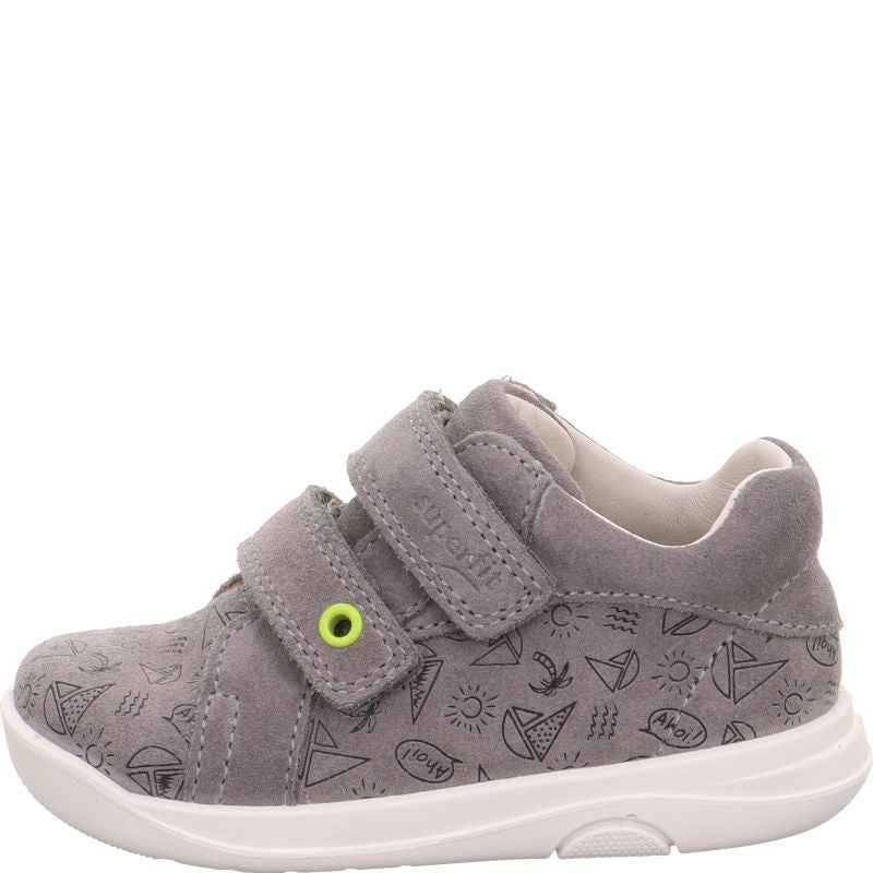 Superfit LILLO Jungen  - Material: Leder in Grau