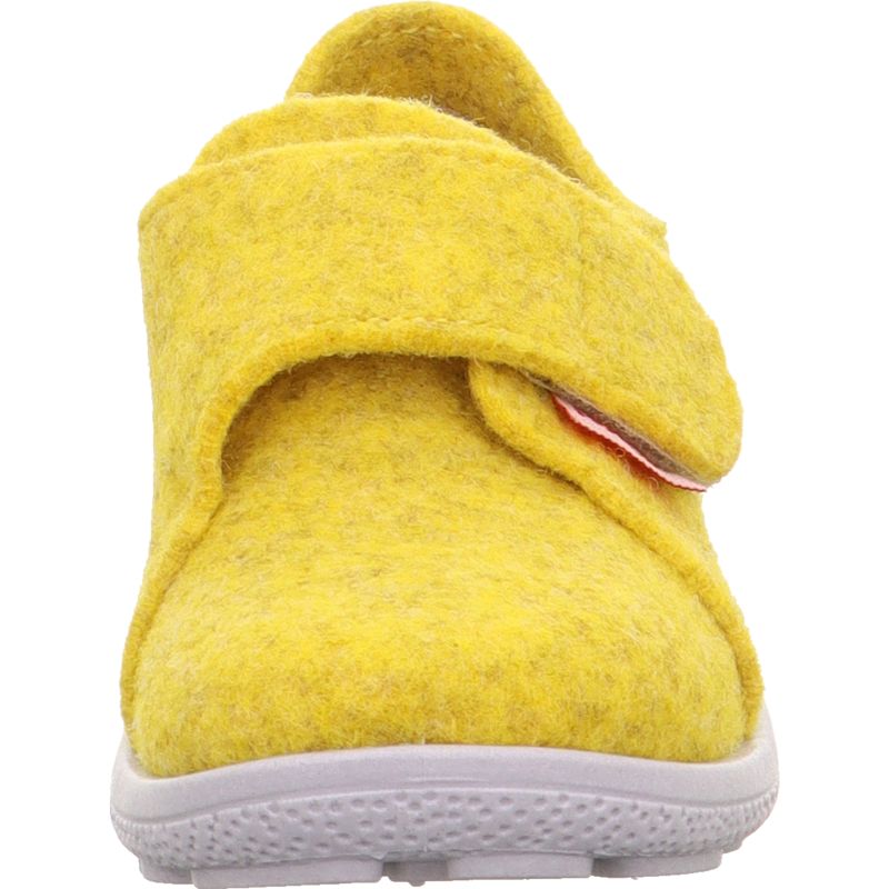 Superfit HAPPY OCTI Unisex | Girls Slipper - Material: Textile in Yellow
