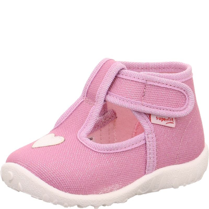 Superfit SPOTTY Slipper - Material: Textile in Rose