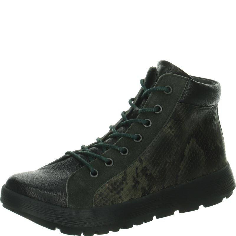 Think COMODA Ankle boot - Material: Leather in Black