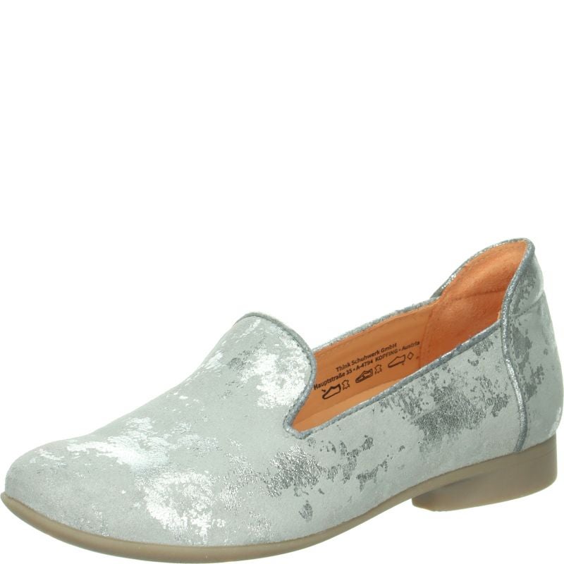 Think GUAD2 Woman  - Material: Leather in Grey