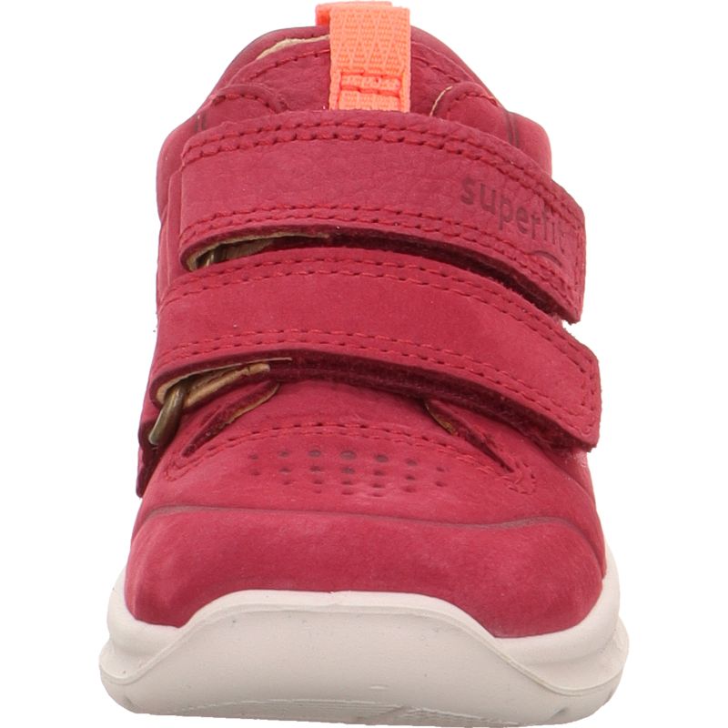 Superfit BREEZE Girls Sneakers high - Material: Leather in Red