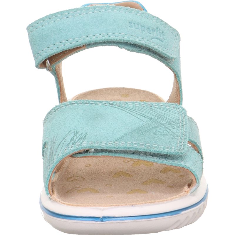 Superfit SPARKLE Girls Sandal - Material: Leather in Green