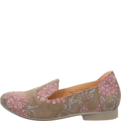 Think! GUAD2 Damen Slipper - Material: Leder in Grau