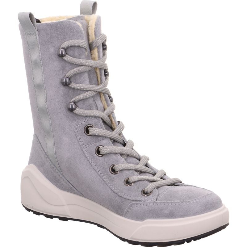 Legero COSY Woman Lace-up boot - Material: Leather in Grey