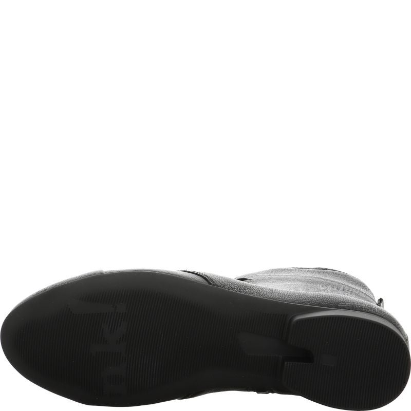 Think! GUAD2 Damen Stiefelette - Material: Leder in Schwarz