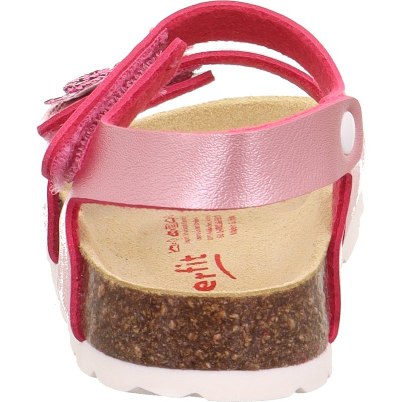 superfit FUSSBETTPANTOFFEL Mädchen Sandale - Material: Sonstiges Material in Pink