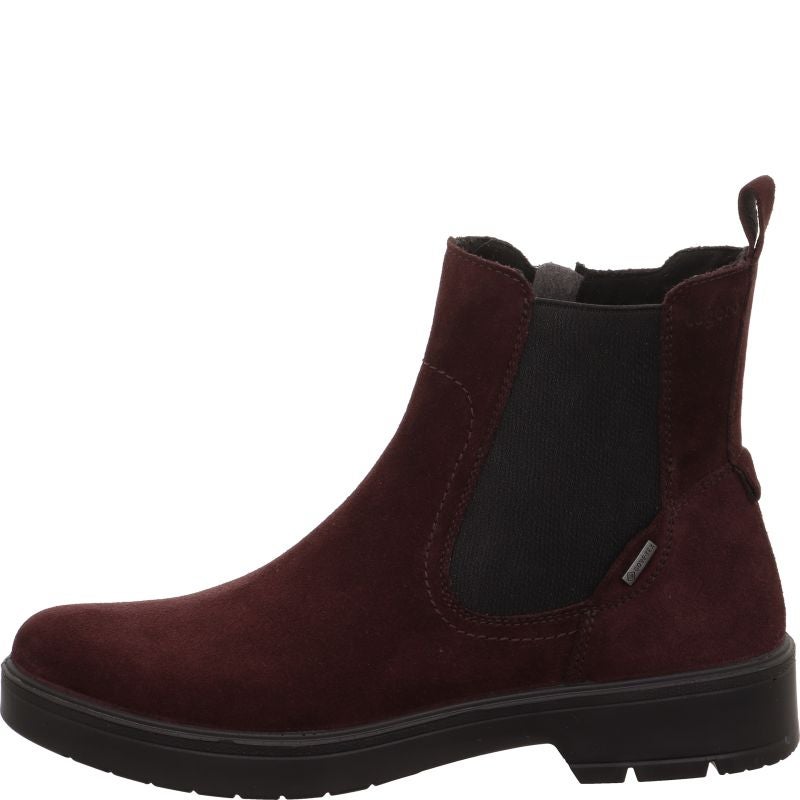 Legero MYSTIC Damen Chelsea Boots - Material: Leder in Rot