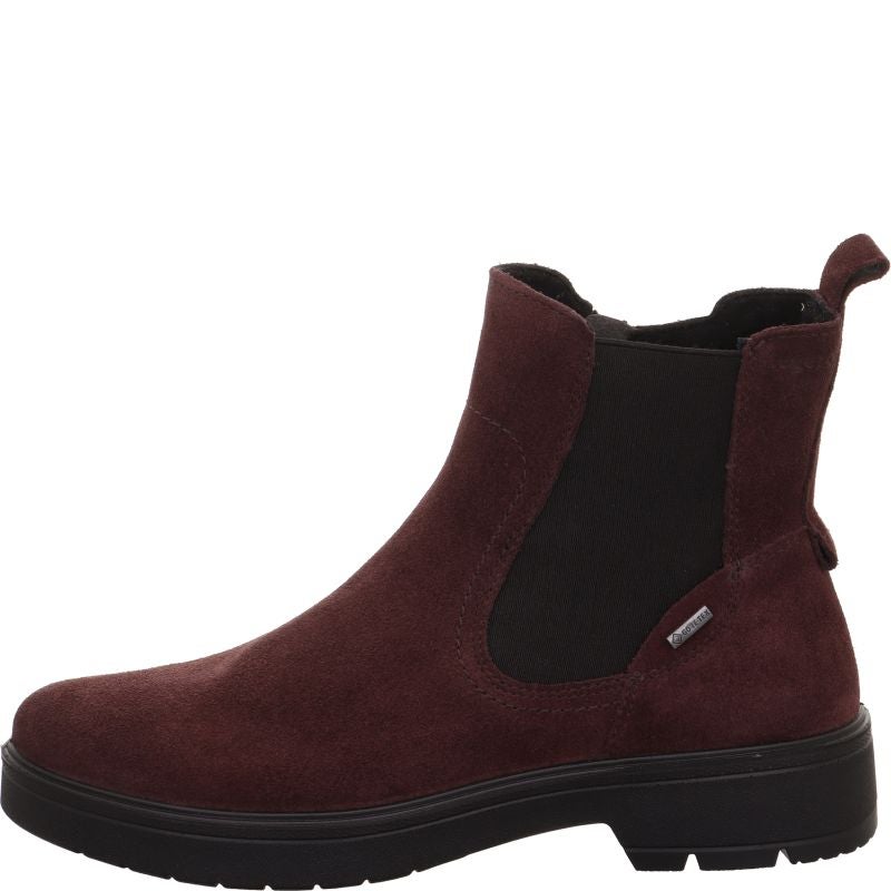 legero MYSTIC Damen Chelsea Boots - Material: Leder in Rot