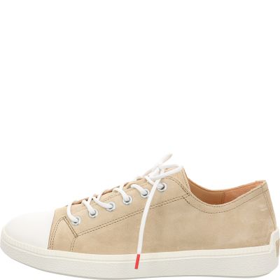 Think TURNA WOMEN Woman Sneakers low - Material: Leather in Beige