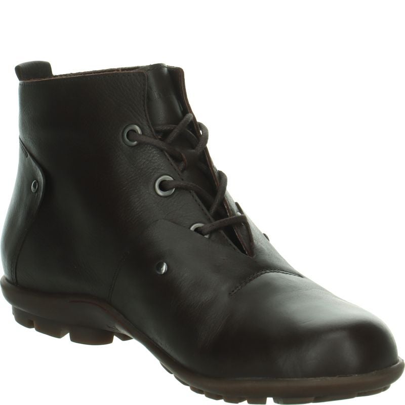 Think KONG HERREN Men Lace-up boot - Material: Leather in Brown