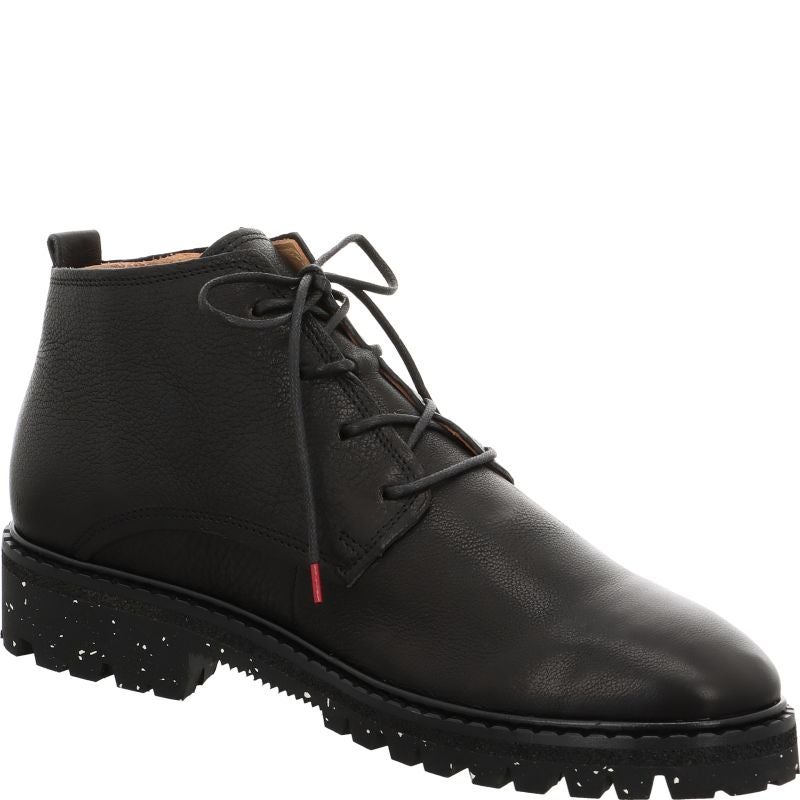 Think! CIVITA Herren Ankle Boots - Material: Leder in Schwarz
