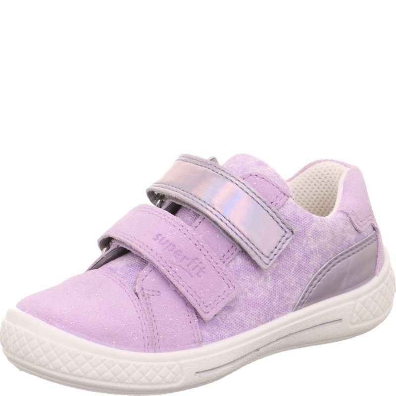 Superfit TENSY Sneaker low - Material: Leder/Textil in Lila
