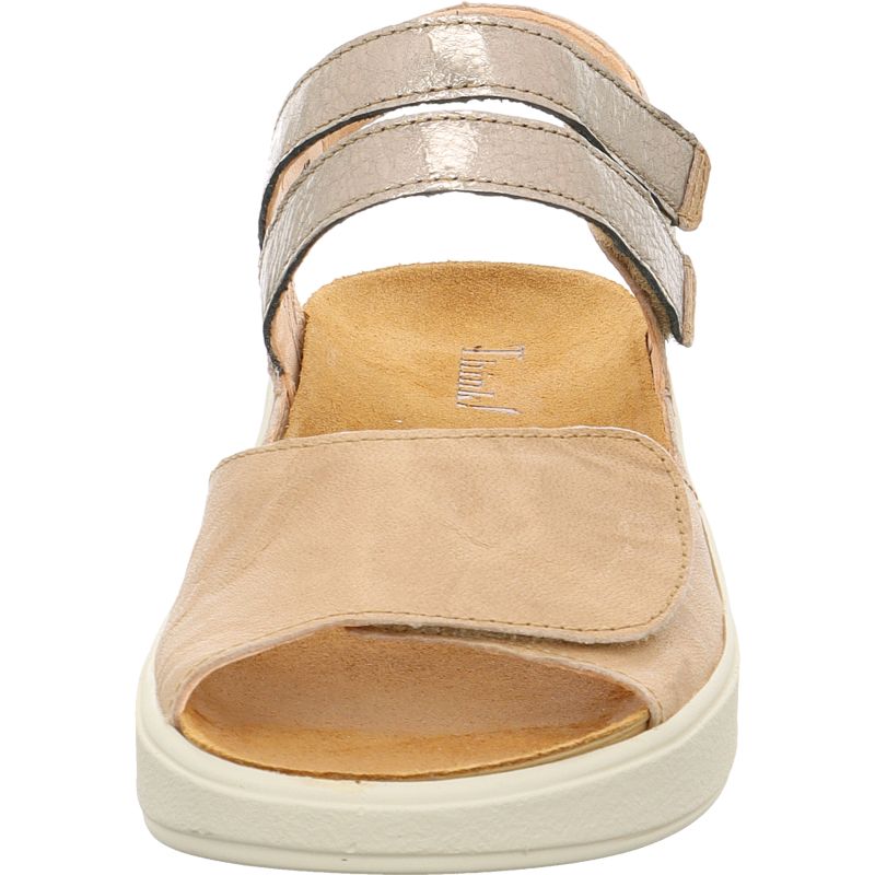 Think MEGGIE Woman  - Material: Leather in Beige