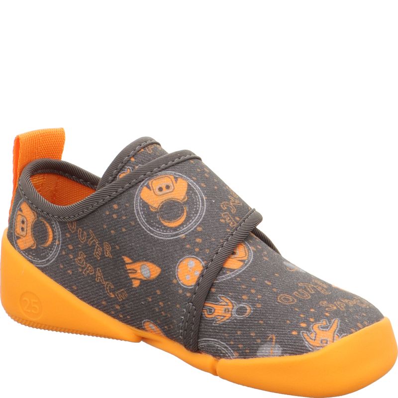 Superfit VENTI Jungen Hausschuh - Material: Textil in Grau