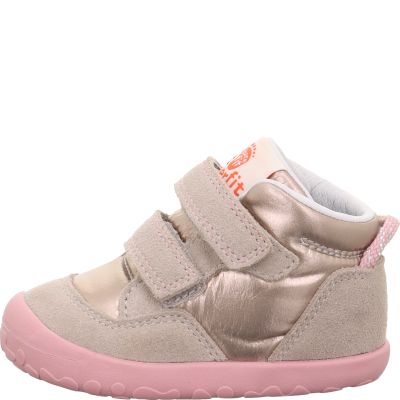 Superfit FLUMMI Mädchen Sneaker high - Material: Leder/Textil in Beige