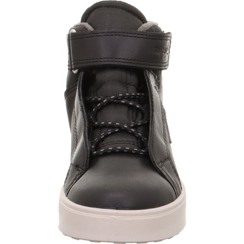 Superfit STELLA Mädchen Sneaker high - Material: Leder/Sonstiges Material/Textil in Schwarz