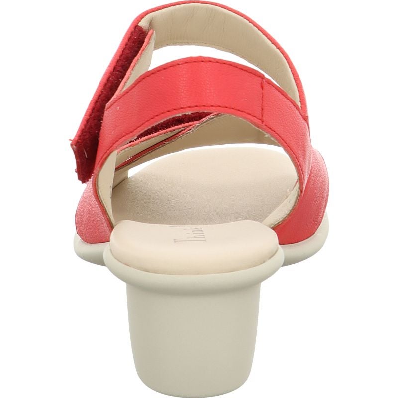 Think! VIVI Damen Sandalette - Material: Leder in Rot