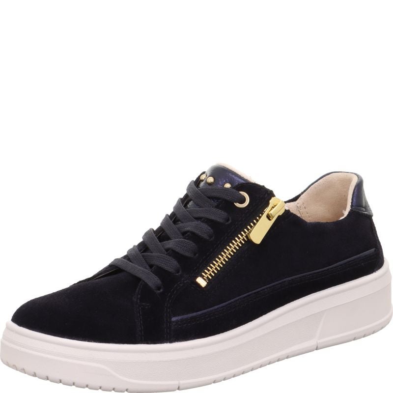Legero REJOISE Damen Sneaker low - Material: Leder in Blau