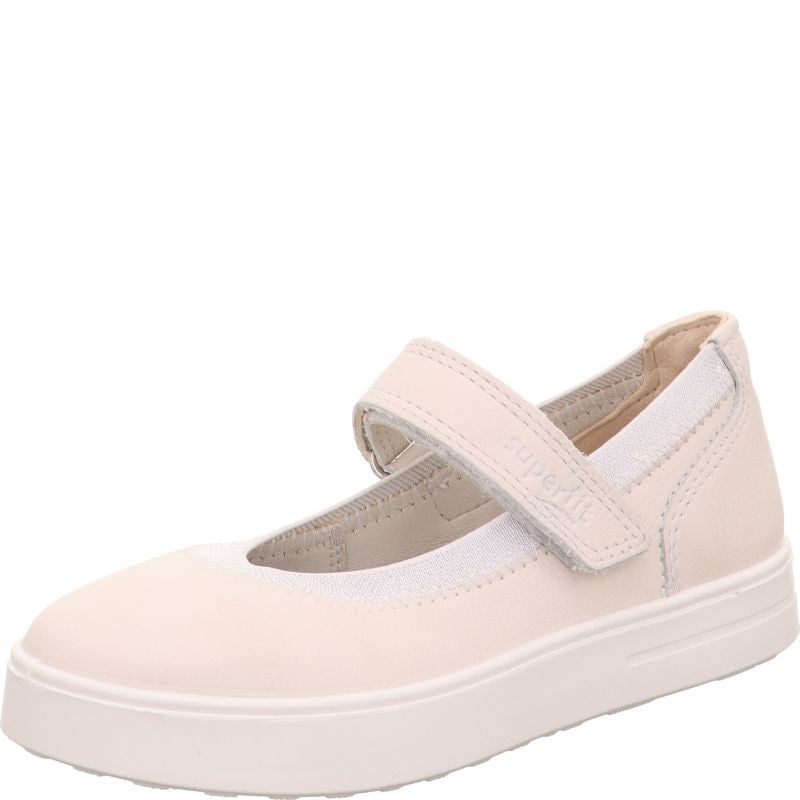 Superfit STELLA Girls Ballerina - Material: Leather in White