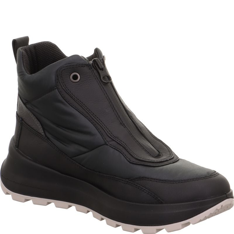 Legero T4 RUN Damen  - Material: Leder/Textil in Schwarz