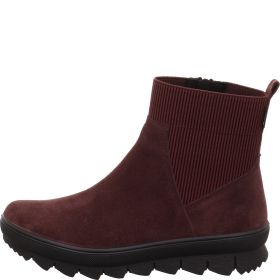 Legero NOVARA Stiefelette - Material: Leder in Rot