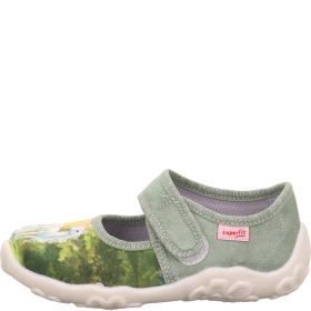 Superfit BONNY Mädchen Hausschuh - Material: Textil in Grün